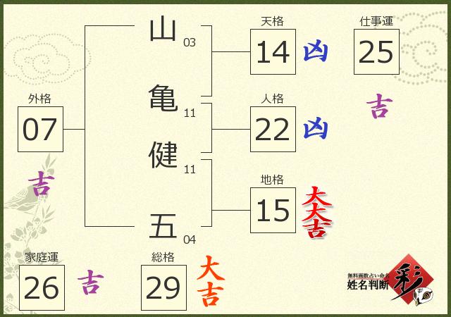 診断結果画像