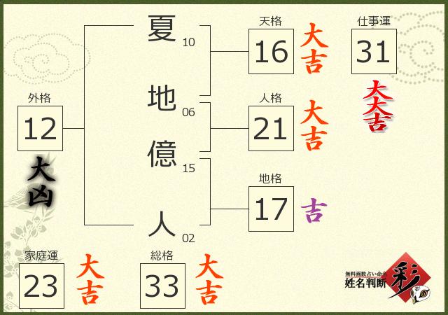 診断結果画像