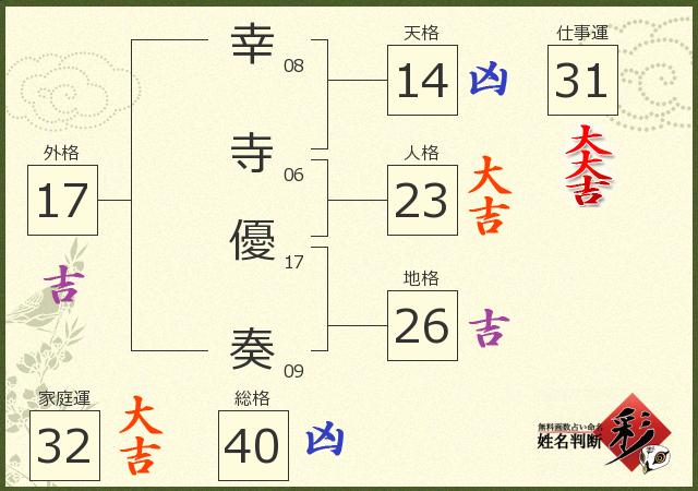 診断結果画像