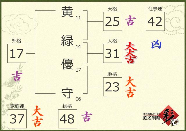 診断結果画像