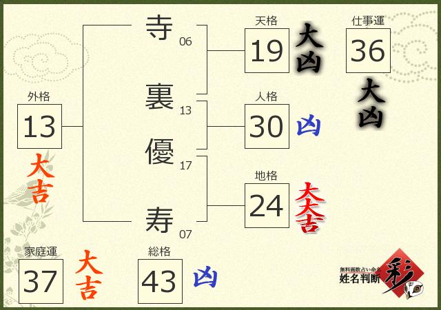 診断結果画像