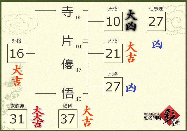 診断結果画像
