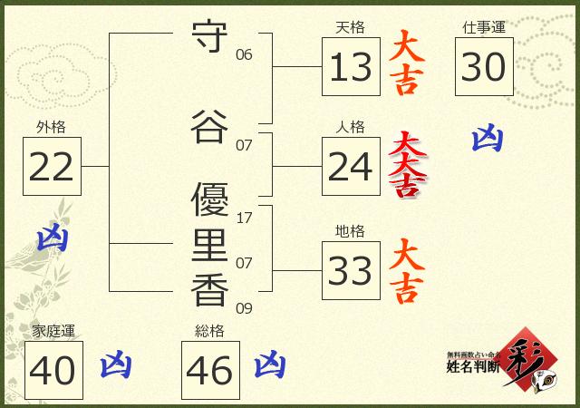 診断結果画像