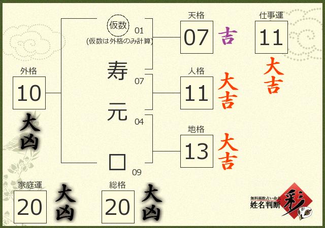 診断結果画像