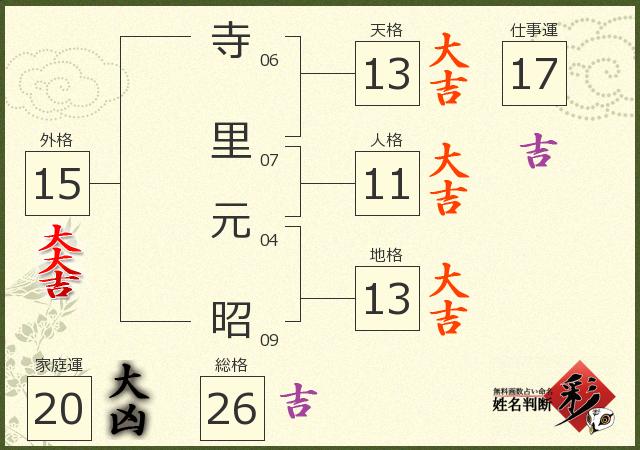 診断結果画像