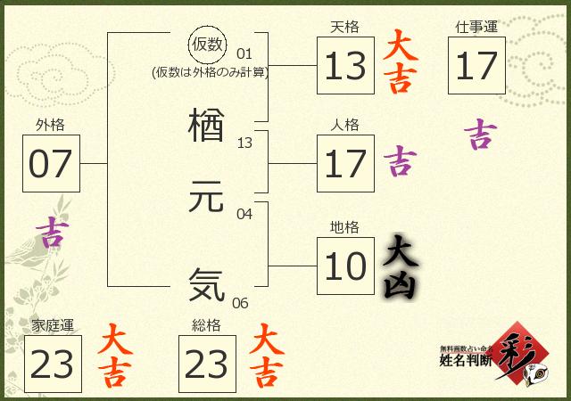 診断結果画像