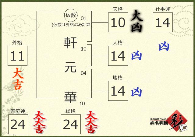 診断結果画像