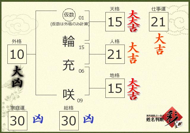 診断結果画像