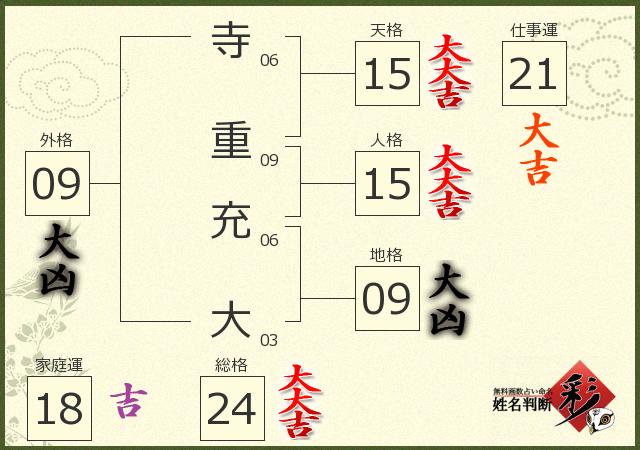 診断結果画像