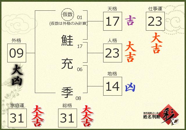 診断結果画像