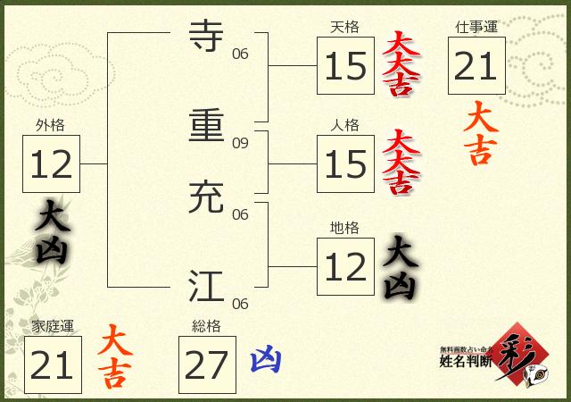 診断結果画像