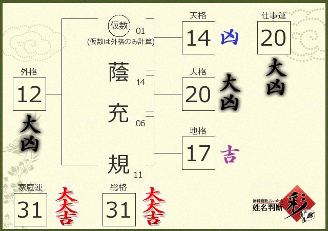 診断結果画像