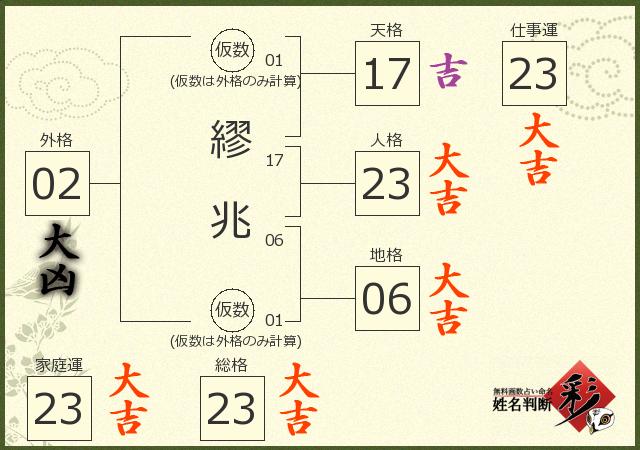 診断結果画像