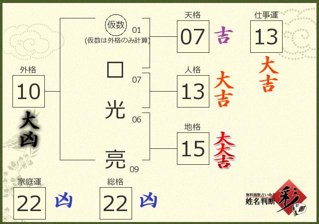 診断結果画像