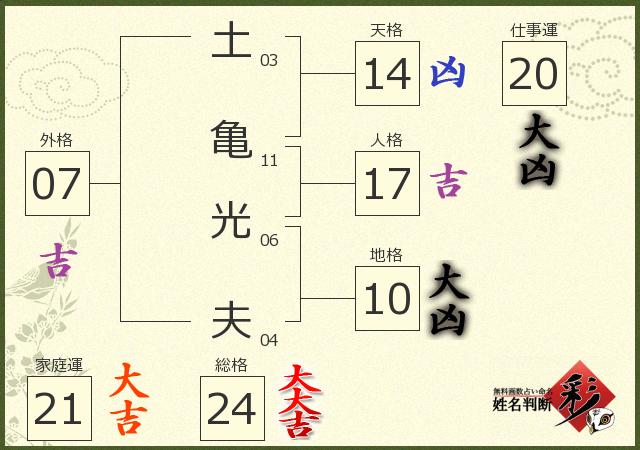診断結果画像