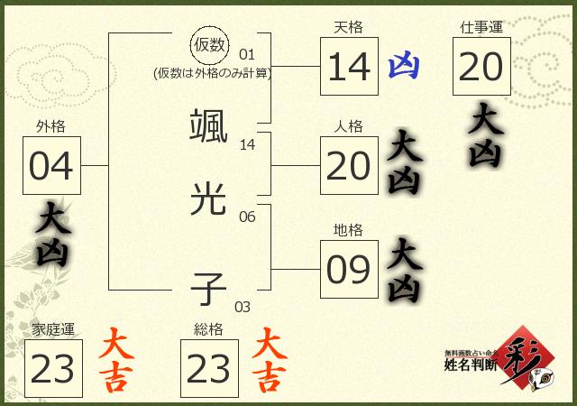 診断結果画像