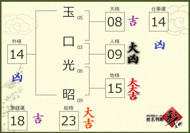診断結果画像