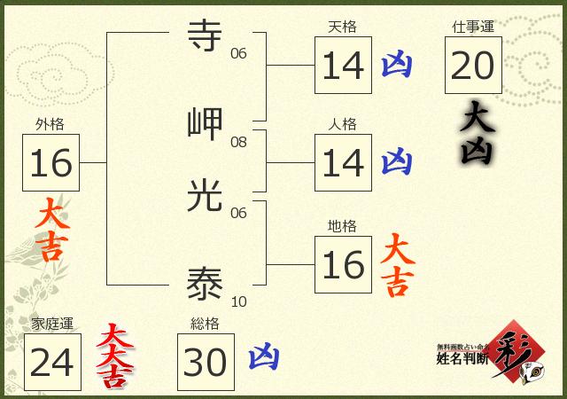 診断結果画像
