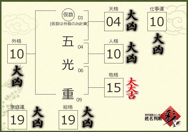 診断結果画像