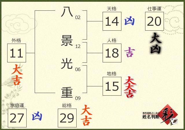 診断結果画像
