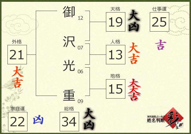診断結果画像