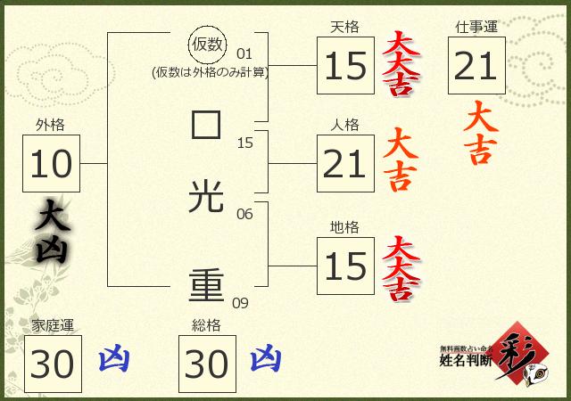 診断結果画像