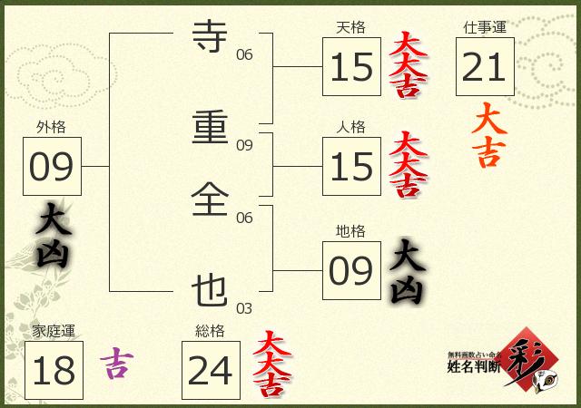 診断結果画像
