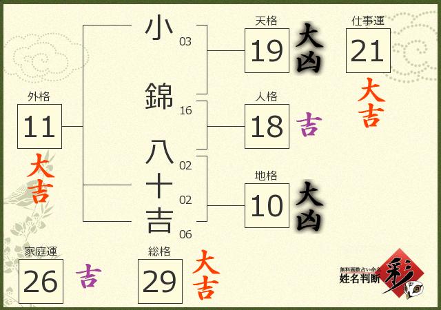 診断結果画像
