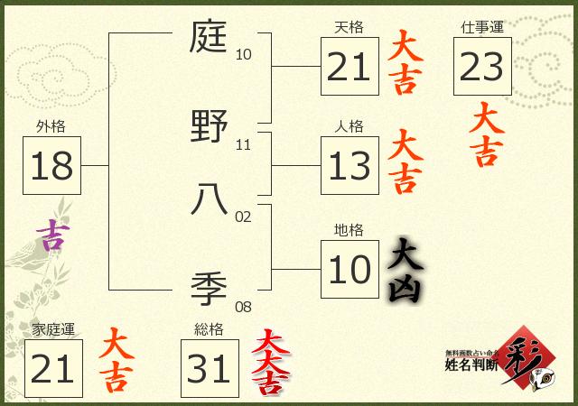 診断結果画像