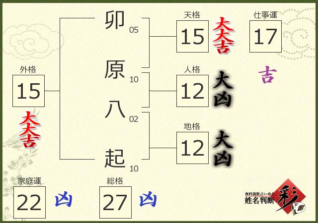 診断結果画像