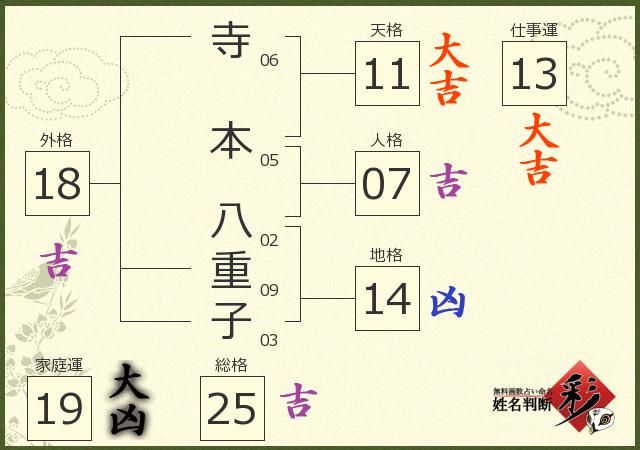 診断結果画像