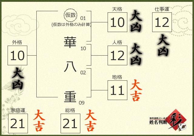 診断結果画像