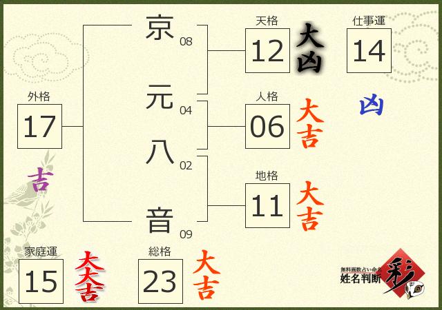 診断結果画像