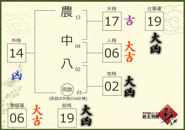 診断結果画像