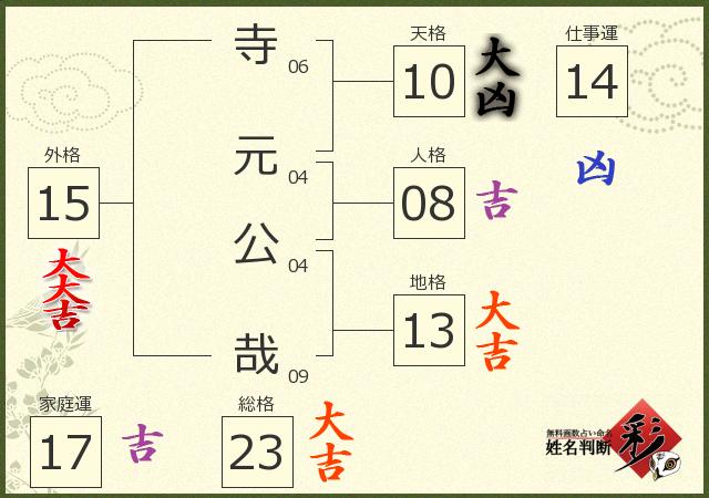 診断結果画像