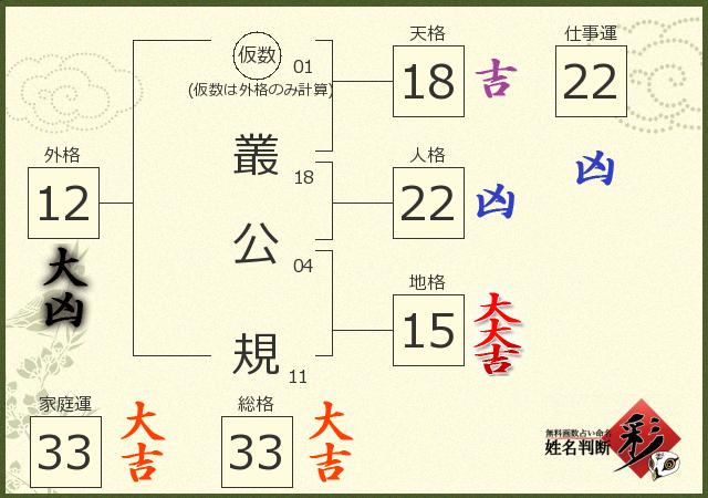 診断結果画像
