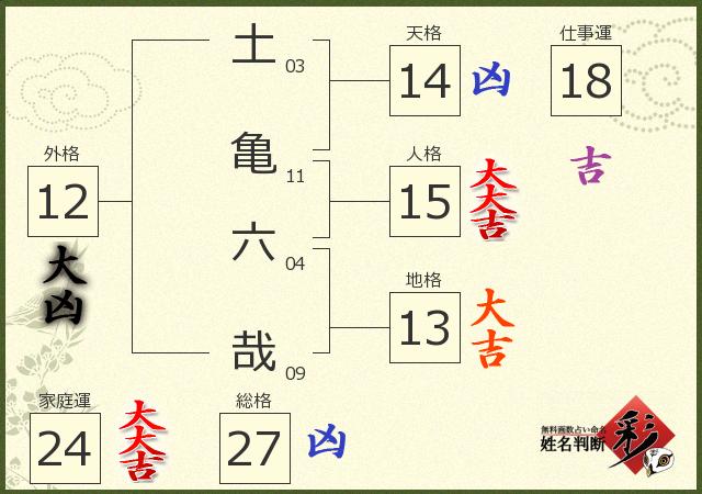 診断結果画像