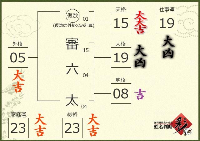 診断結果画像