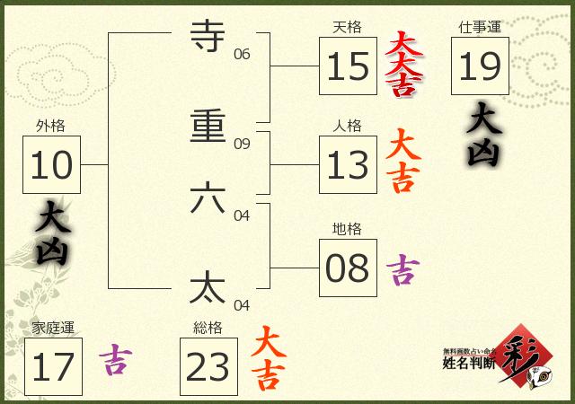 診断結果画像
