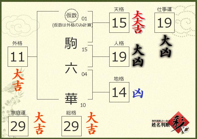 診断結果画像