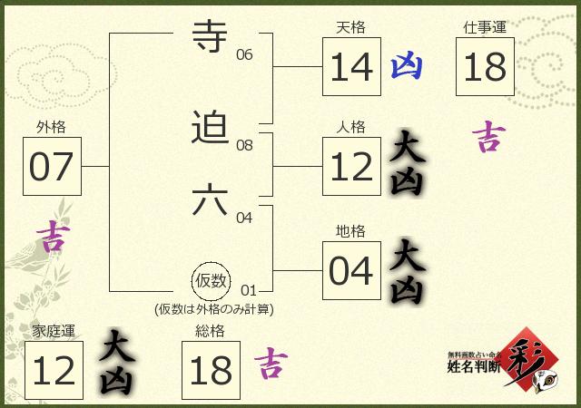 診断結果画像