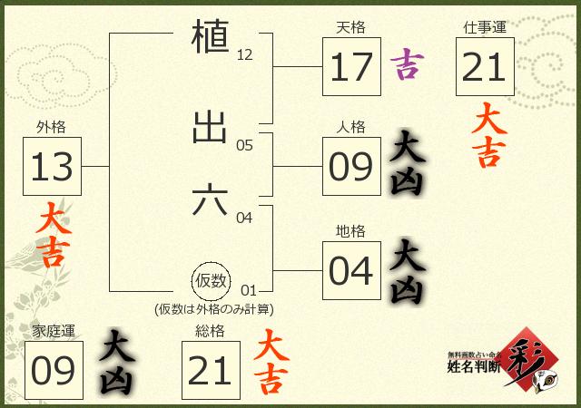 診断結果画像