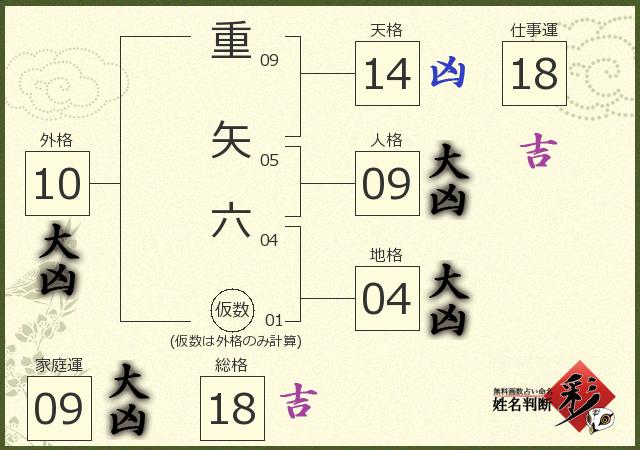 診断結果画像