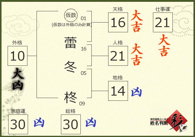 診断結果画像