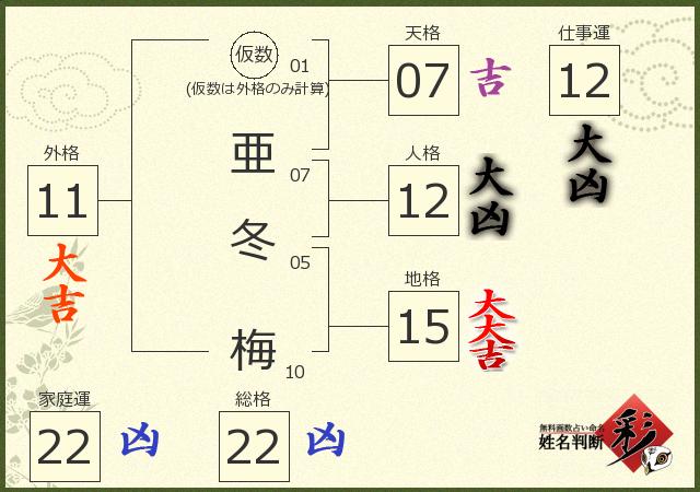 診断結果画像