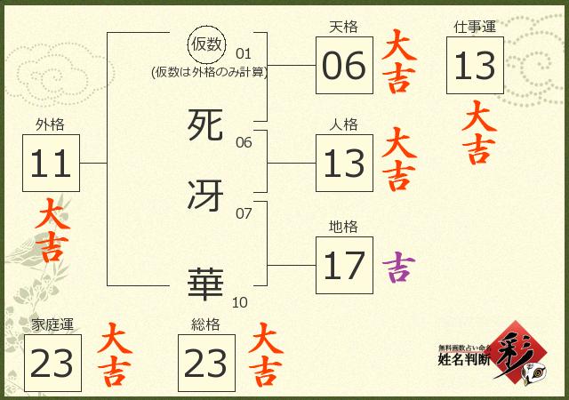 診断結果画像