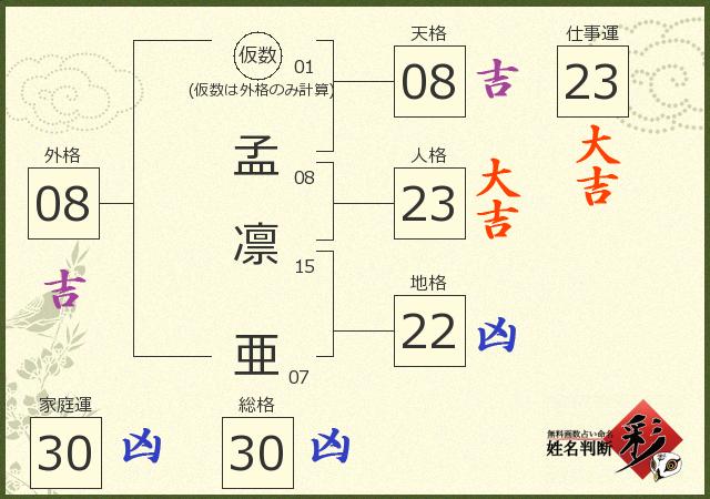 診断結果画像
