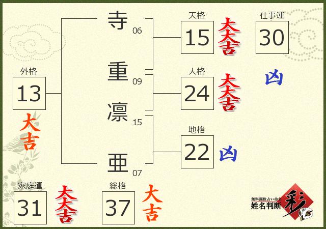診断結果画像