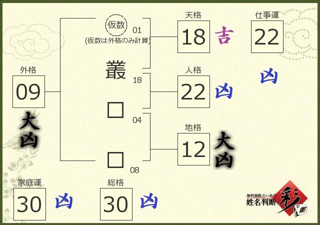 診断結果画像