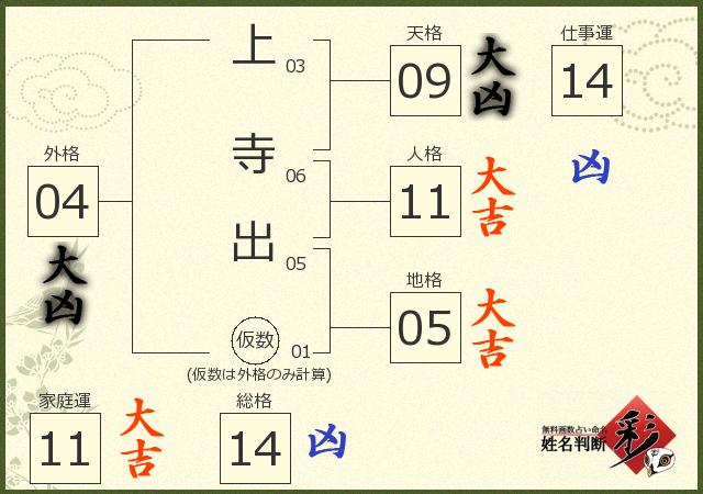 診断結果画像